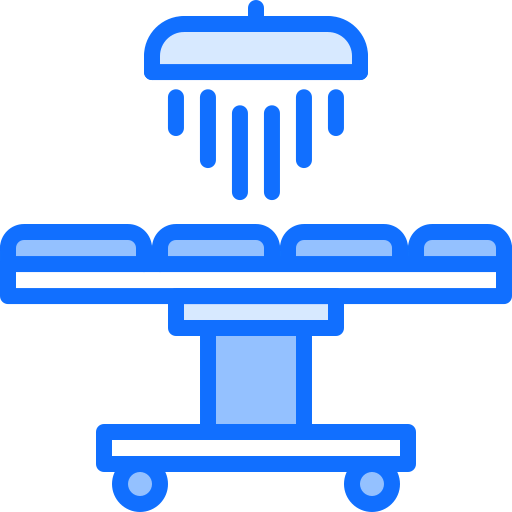 Surgical table icon