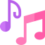 Music notes icon 64x64