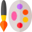 Painting palette icon 64x64