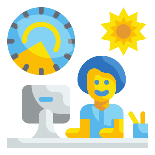 Working hours icon