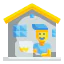 Working at home icon 64x64