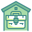 Working at home icon 64x64
