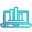 Bar graph icon 64x64