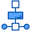 Flow chart icon 64x64