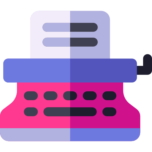 Typewriter icon
