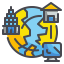Working at home icon 64x64