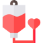 Blood transfusion icon 64x64