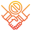 Shake hands icon 64x64