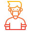Medical mask icon 64x64