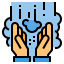 Washing hands icon 64x64