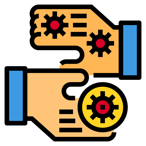 Touching icon