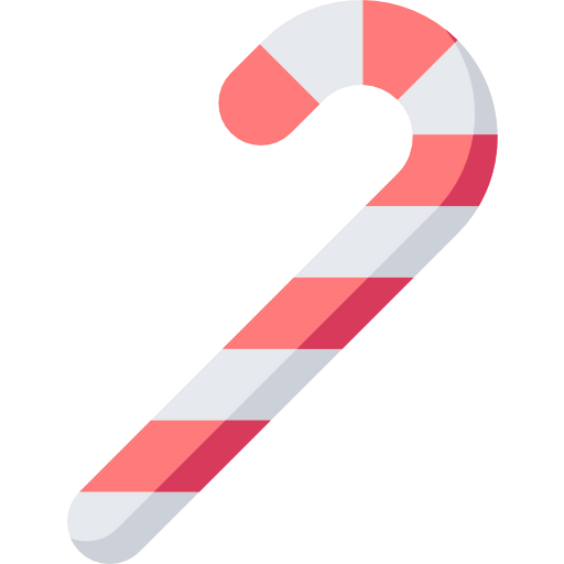 Candy cane icon
