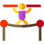 Tightrope walker icon 64x64