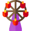 Ferris wheel icon 64x64