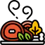 Pork roast icon 64x64