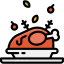 Roast chicken icon 64x64