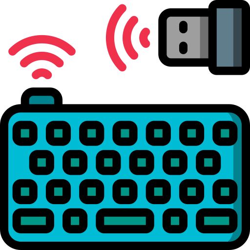 Wireless keyboard icon