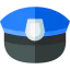 Police hat icon 64x64
