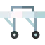 Medical stretcher icon 64x64