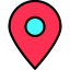 Location pin icon 64x64