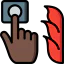 Fire alarm icon 64x64