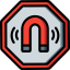 Magnetic field icon 64x64