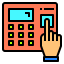 Finger scan icon 64x64