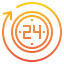24 hours icon 64x64