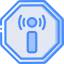 Non ionizing radiation Symbol 64x64