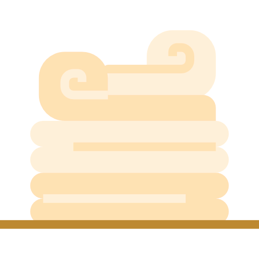 Bath towel icon