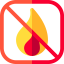 No fire アイコン 64x64