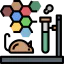 Animal testing icon 64x64