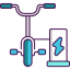 Electric bicycle icon 64x64