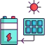 Solar energy Symbol 64x64