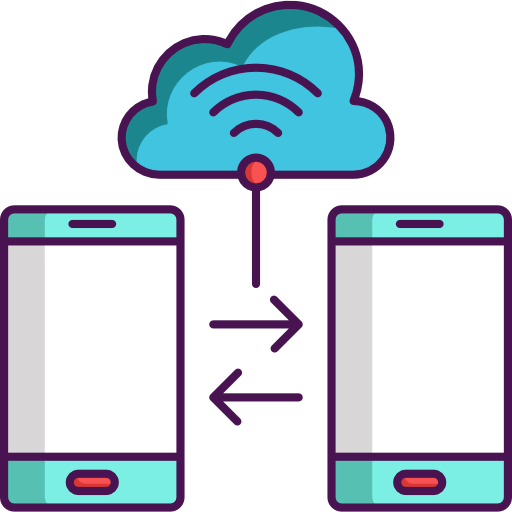 Data transfer icon