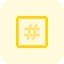 Hashtag icon 64x64