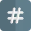 Hashtag icon 64x64