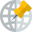 Map location icon 64x64