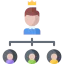 Hierarchical structure icon 64x64