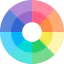Color wheel icon 64x64