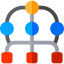Hierarchical structure icon 64x64