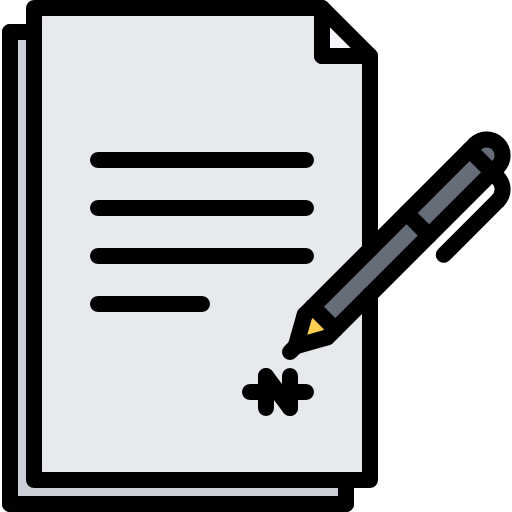 Contract icon