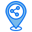 Share location biểu tượng 64x64