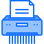 Paper shredder Symbol 64x64