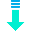 Down arrow icon 64x64