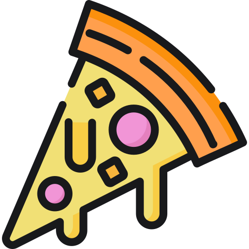 Pizza slice icon