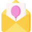 Birthday invitation icon 64x64
