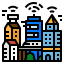 Smart city icon 64x64