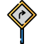 Road sign icon 64x64