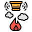 Smoke detector icon 64x64